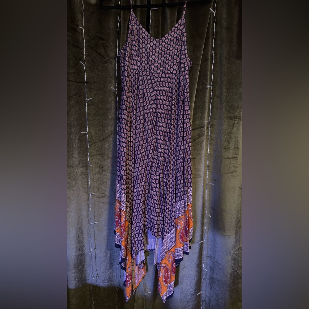 Beach Lunch Lounge Asymmetrical Dress - M